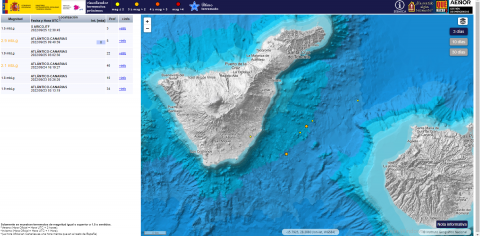 Terremoto entre Gran Canaria y Tenerife/ canariasnoticias.es Terremoto entre Gran Canaria y Tenerife/ canariasnoticias.es