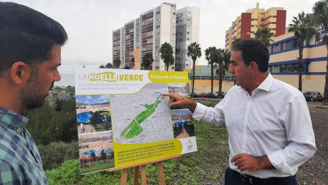 Francis Candil presenta el proyecto "La Huella Verde" / CanariasNoticias.es