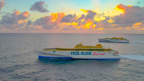 Trimaranes de Fred Olsen Express / CanariasNoticias.es 