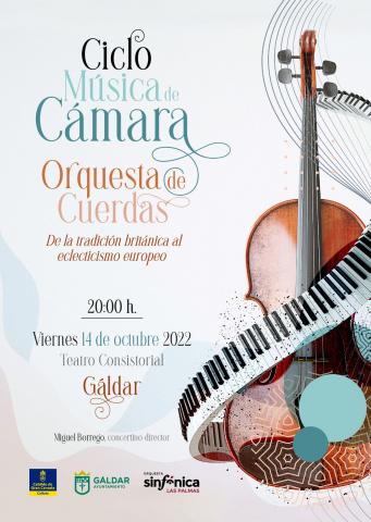 La Orquesta Sinfónica de Las Palmas en el Teatro Consistorial de Gáldar 