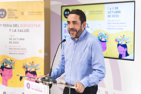 Rubens Ascanio presenta la Feria del Bienestar y la Salud de La Laguna / CanariasNoticias.es Rubens Ascanio presenta la Feria del Bienestar y la Salud de La Laguna / CanariasNoticias.es