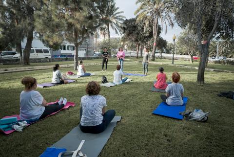 Clases de yoga en Las Palmas de Gran Canaria / 