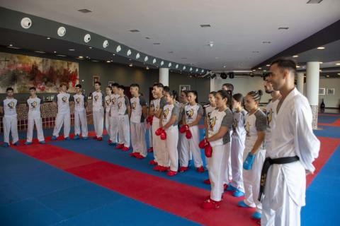 La Selección Española de Karate prepara el campeonato del mundo en Mogán / CanariasNoticias.es