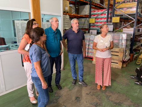 Visita a la sede del Banco de Alimentos / CanariasNoticias.es 