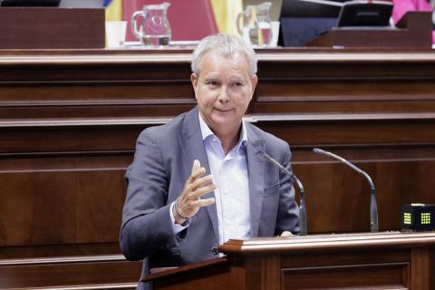 Sebastián Franquis en el Parlamento de Canarias / CanariasNoticias.es Sebastián Franquis en el Parlamento de Canarias / CanariasNoticias.es