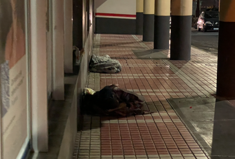 Personas sin hogar en Las Palmas de Gran Canaria / CanariasNoticias.es