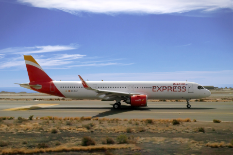 Avión de Iberia Express