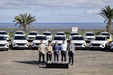 El Cabildo de Gran Canaria adquiere 26 Hyundai TUCSON híbridos / CanariasNoticias.es