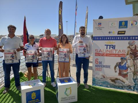 Presentación del Triatlón de Salinetas / CanariasNoticias.es Presentación del Triatlón de Salinetas / CanariasNoticias.es