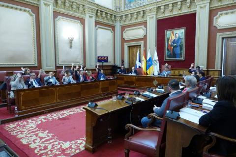 Pleno del Ayuntamiento de Santa Cruz de Tenerife / CanariasNoticias.es Pleno del Ayuntamiento de Santa Cruz de Tenerife / CanariasNoticias.es