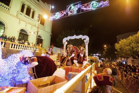 Cabalgata de SSMM los Reyes Magos de Oriente en Adeje / CanariasNoticias.es