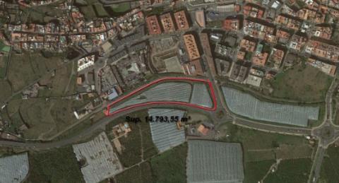 Parcela para la futura Estación de Guaguas de Arucas Parcela para la futura Estación de Guaguas de Arucas