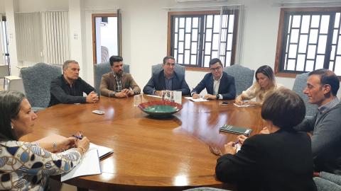 Francis Candil en reunión con Colegio Oficial de Administradores de Fincas