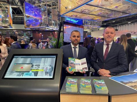 Teodoro Sosa y Ulises Miranda en FITUR / CanariasNoticias.es Teodoro Sosa y Ulises Miranda en FITUR / CanariasNoticias.es