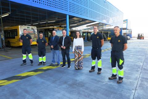 Cuatro nuevos electromecánicos para guaguas Municipales / CanariasNoticias.es Cuatro nuevos electromecánicos para guaguas Municipales / CanariasNoticias.es