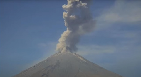 volcán Popocatépetl