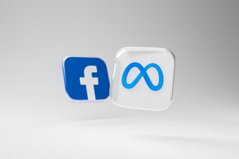 / Dima Solomin (Unsplash) Logo Facebook y Meta