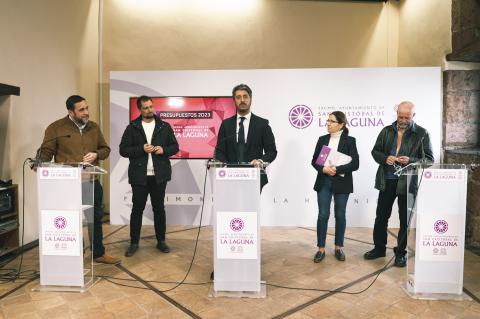 Presentación de los presupuestos de La Laguna / CanariasNoticias.es La Laguna presenta los mayores presupuestos de su historia / CanariasNoticias.es