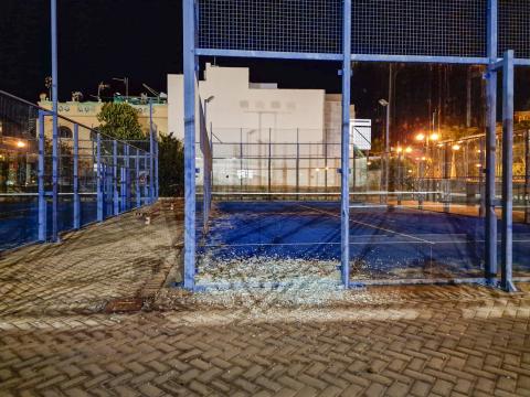 Actos vandálicos en las instalaciones deportivas de Playa de Mogán / CanariasNoticias.es Actos vandálicos en las instalaciones deportivas de Playa de Mogán / CanariasNoticias.es