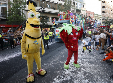 Los FrutiSpar en la Cabalgata del Carnaval Infantil / CanariasNoticias.es 