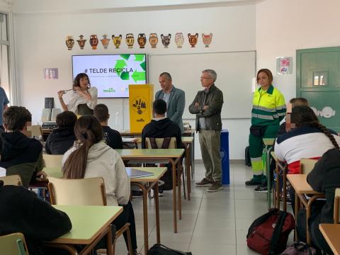Campaña para fomentar el reciclaje en centros educativos de Telde  / CanariasNoticias.es 