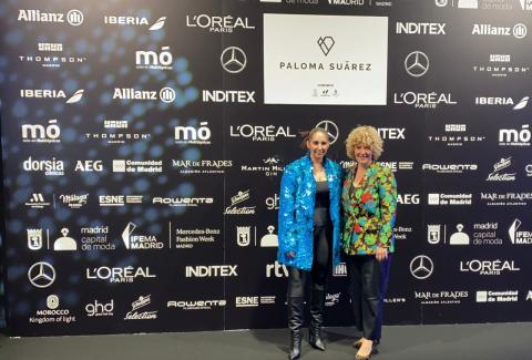 Paloma Suárez en MBFWM. Isla Bonita Moda/ canariasnoticias.es Paloma Suárez en MBFWM. Isla Bonita Moda/ canariasnoticias.es