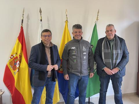Valsequillo recibe al piloto Pedro Peñate / CanariasNoticias.es Valsequillo recibe al piloto Pedro Peñate / CanariasNoticias.es