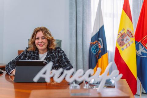 Astrid Pérez, alcaldesa de Arrecife / CanariasNoticias.es