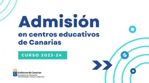 procedimiento de admisión en centros públicos y concertados de Canarias