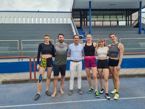 La selección suiza de heptatlón en La Palma / CanariasNoticias.es La selección suiza de heptatlón en La Palma / CanariasNoticias.es
