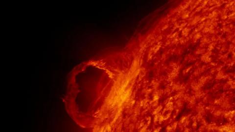 Imagen ilustrativa / WikiImages (Pixabay) Erupción solar