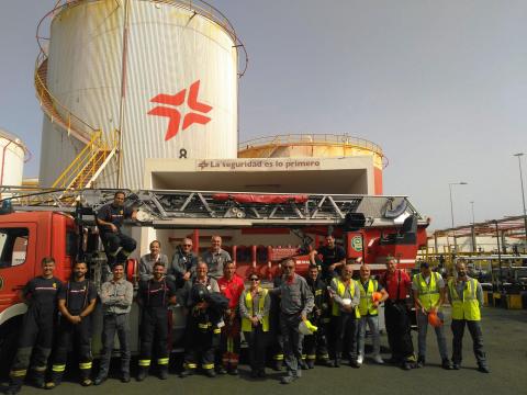 Simulacro en el Puerto de Las Palmas / CanariasNoticias.es 