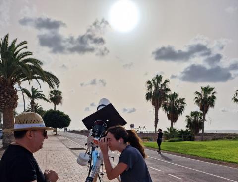 Observación astronómica en Pájara / CanariasNoticias.es Observación astronómica en Pájara / CanariasNoticias.es