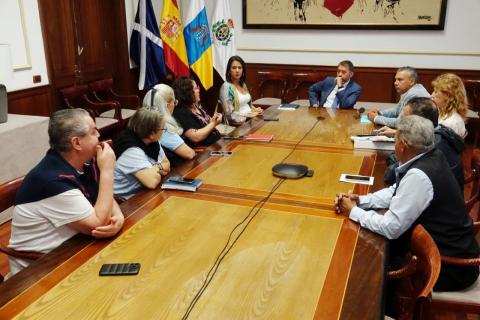 Reunión con el sector del taxi de Santa Cruz / CanariasNoticias.es