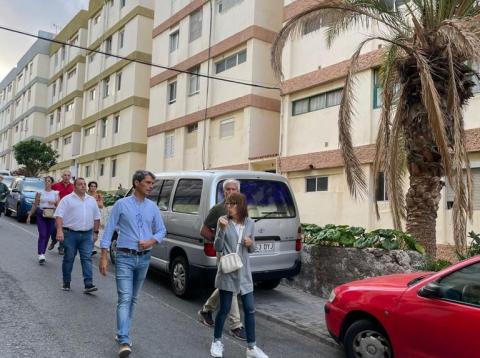 Enrique Hernández Bento visita Hoya de La Plata / CanariasNoticias.es