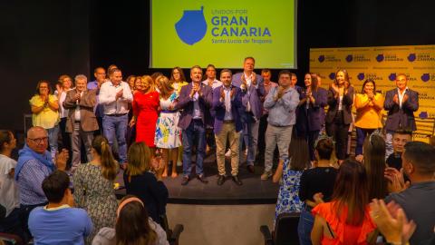 UxGC presenta la candidatura en Santa Lucía de Tirajana / CanariasNoticias.es