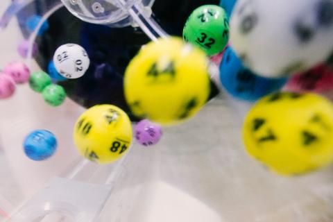 Bolas de sorteo de lotería