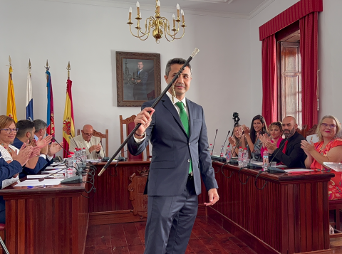 Jesús González Sánchez, nuevo alcalde de la Villa de Agaete/ canariasnoticias.es