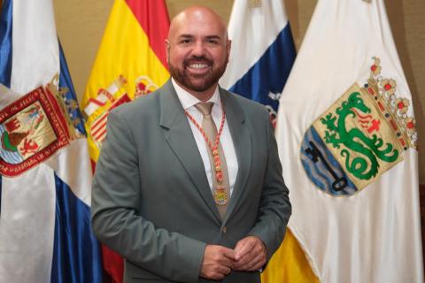 Marco González, alcalde del Ayuntamiento de Puerto de la Cruz/ canariasnoticias.es