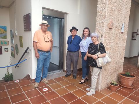 Nuevo ascensor del Centro de Mayores de Puerto del Rosario 