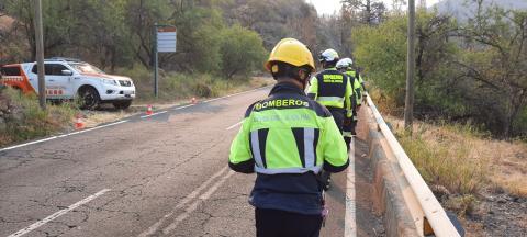 Bomberos de La Oliva en el incendio de La Palma / CanariasNoticias.es 