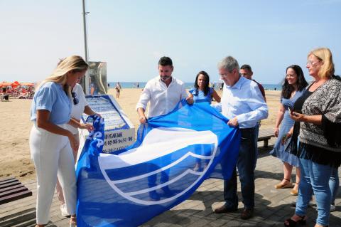 Bandera Azul de playas de San Bartolomé de Tirajana / CanariasNoticias.es
