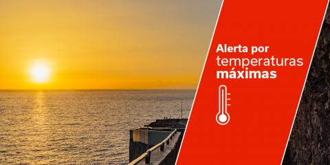 Alerta por altas temperaturas en Gran Canaria