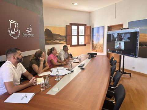 Reunión entre Gobierno de Canarias y Cabildo de Fuerteventura 