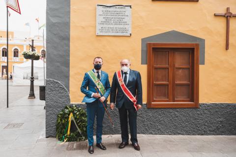 Los alcaldes Teodoro Sosa y José Manuel Aranda / CanariasNoticias.es 