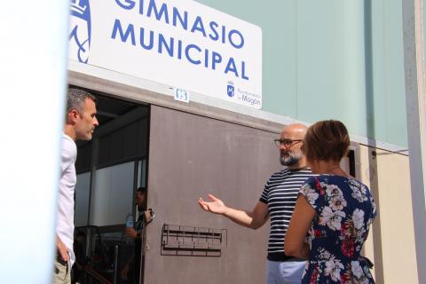 Visita a instalaciones deportivas de Mogán / CanariasNoticias.es 