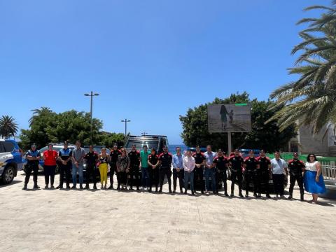 Policía Canaria en Pájara / CanariasNoticias.es Policía Canaria en Pájara / CanariasNoticias.es