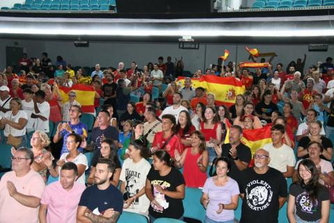 Celebración del Mundial de Fútbol Femenino / CanariasNoticias.es Celebración del Mundial de Fútbol Femenino / CanariasNoticias.es