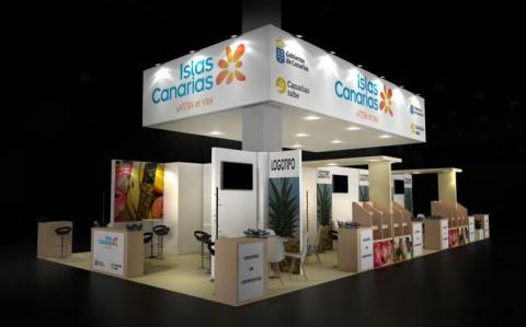 Stand de Canarias en Fruit Attraction 