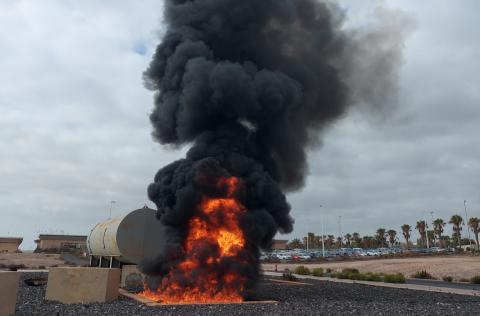Simulacro en el Aeropuerto de Fuerteventura / CanariasNoticias.es 